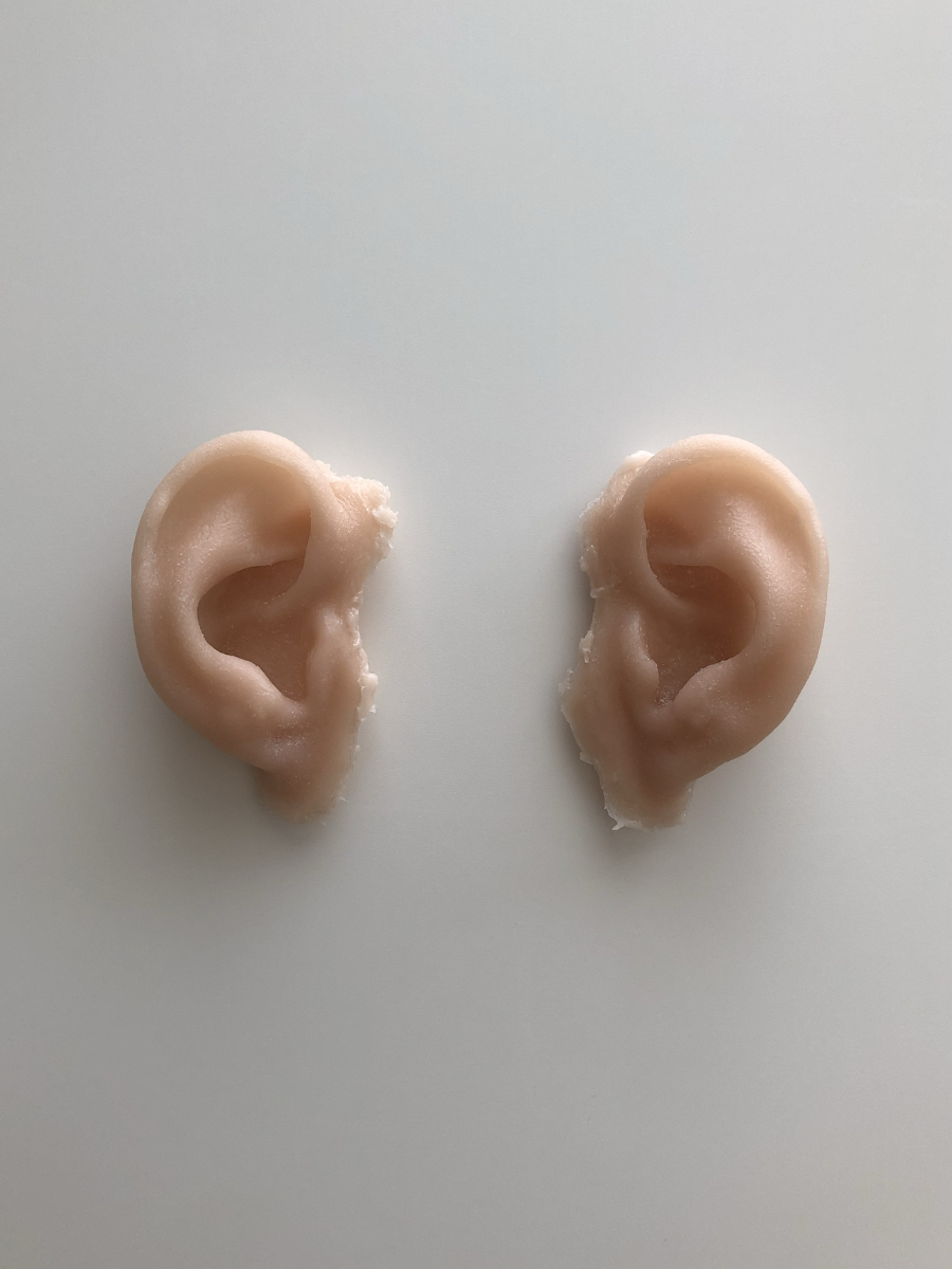 Oreilles arrachées réalistes - 2 pcs