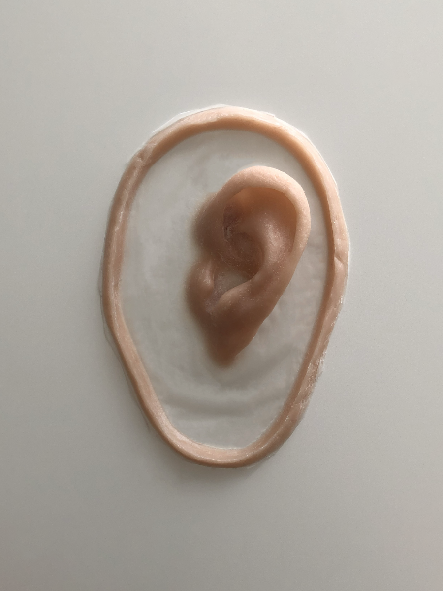 Prothèse d'oreille gauche
